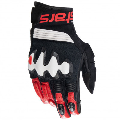 rukavice Alpinestars Halo black/white/red