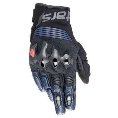 rukavice Alpinestars Halo 2025 black/blue