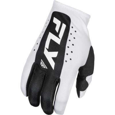 rukavice Fly Racing Lite 2025 white/black
