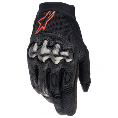 rukavice Alpinestars Megawatt 2 black/red fluo
