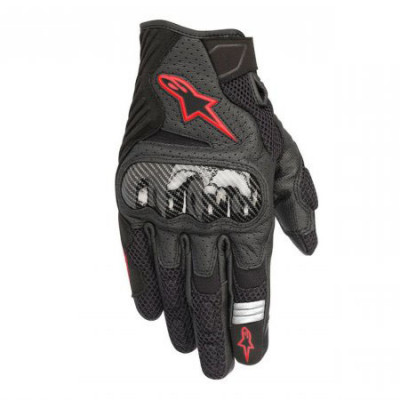 rukavice Alpinestars SMX 1 AIR 2 2025 black/red fluo
