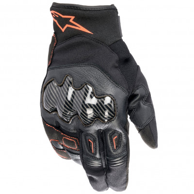 rukavice Alpinestars SMX-1 Drystar black/red fluo
