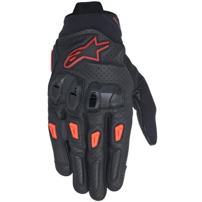 rukavice Alpinestars SP X 7 2025 black/dark red/red