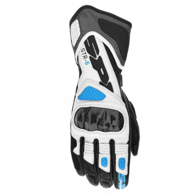 dámské rukavice Spidi STR-6 Lady black/white/grey/blue