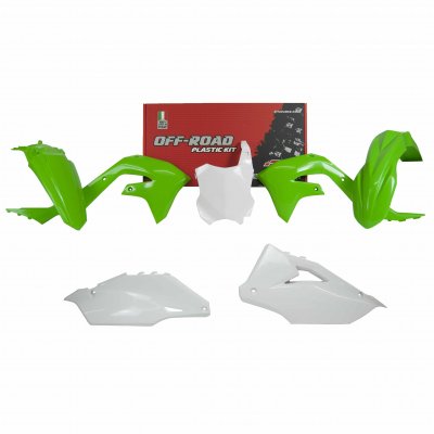 Sada plastů Kawasaki KX 450 F green/white