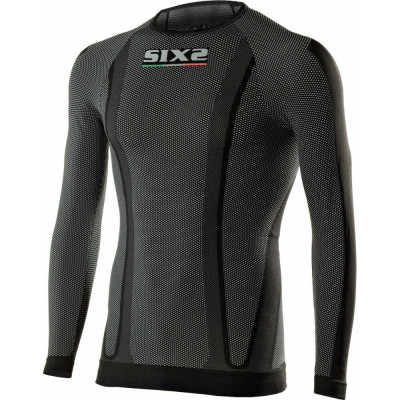 dětské tričko s dlouhým rukávem SIXS K TS2 carbon black