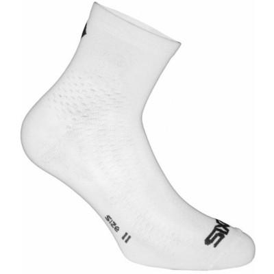 ponožky SIXS Low S white