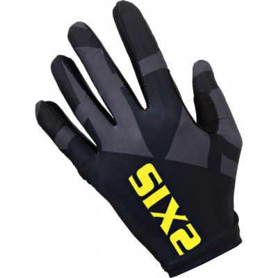 rukavice SIXS MTB Glo black/yellow