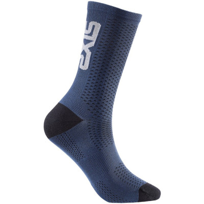 ponožky SIXS short Logo V2 blue/black