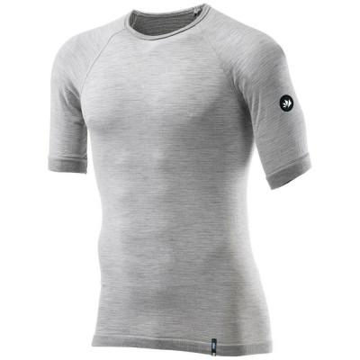 triko s krátkým rukávem SIXS TS1 Merinos grey
