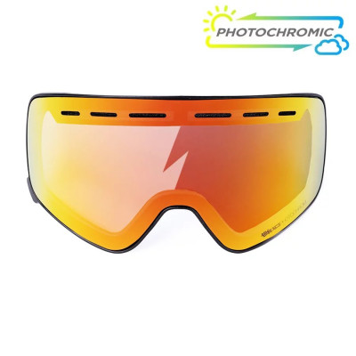 sklo Pitcha XC3 magnetic PHOTOCHROMIC red