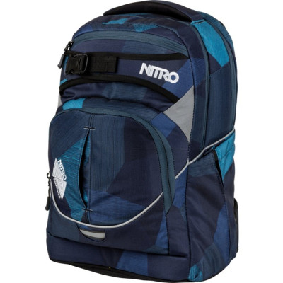 batoh Nitro Superhero fragments blue