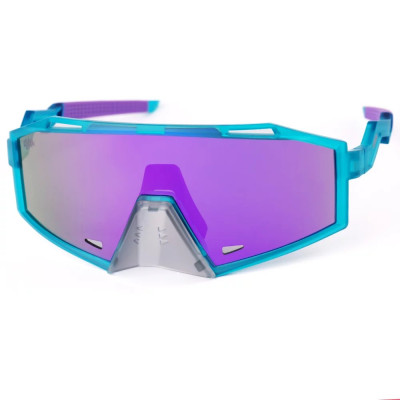 sluneční brýle Pitcha THUNDER turquoise/purple mirrored