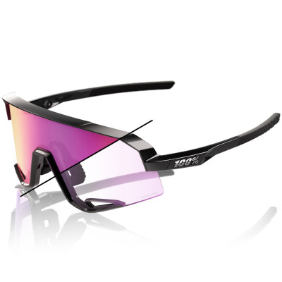 sluneční brýle 100% Slendale USA purple photochomatic lens