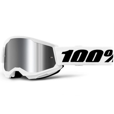 dětské brýle 100% Strata 2 Junior white silver lens
