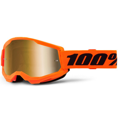 dětské brýle 100% Strata 2 Junior orange true gold lens