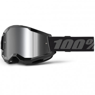 brýle 100% Strata 2 New USA Black silver lens