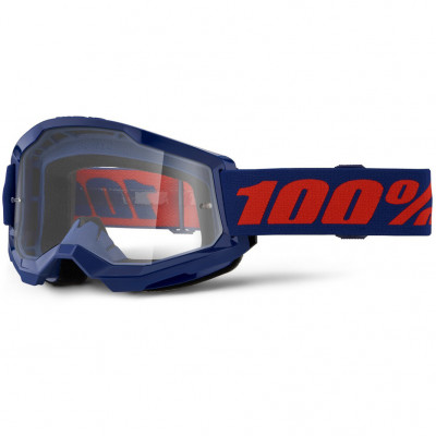 brýle 100% Strata 2 New USA Navy cleart lens