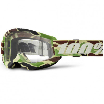 brýle 100% Strata 2 New USA War Camo silver lens