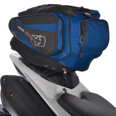 tankbag a brašna na sedlo Oxford T30R Time Tank 'n' Tailer black/blue