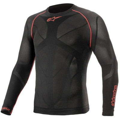 termotriko s dlouhým rukávem Alpinestars Ride Tech Summer black/red