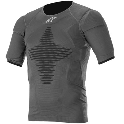 termotriko Alpinestars s krátkým rukávem Roost Base anthracite black