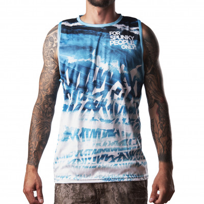 tílko Pitcha WAVER tank blue