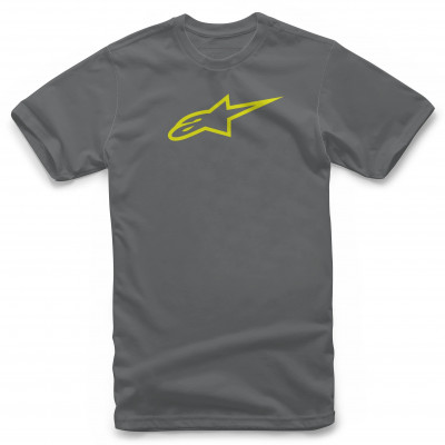 Triko Alpinestars Ageless Classic grey/yellow fluo