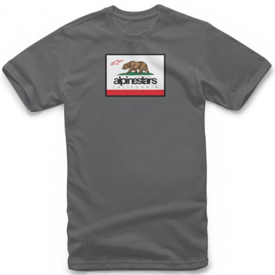 Triko Alpinestars Cali 2.0 tee dark grey