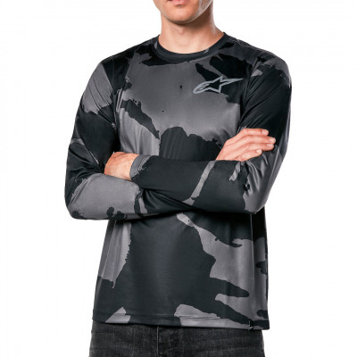 triko s dlouhým rukávem Alpinestars Engineered Performance black camo
