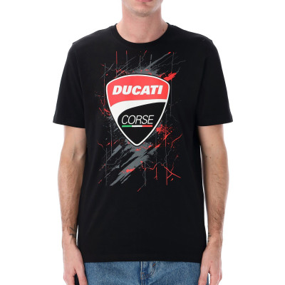 triko Ducati Corse black/red