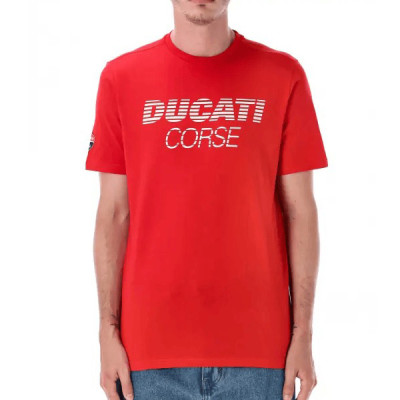 triko Ducati Corse red