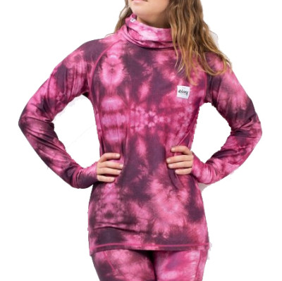 dámské triko Eivy Icecold Gaiter Top dusk tie dye