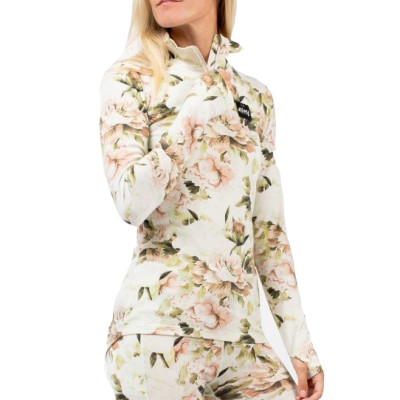 dámské triko Eivy Journey Merino Wool Top bloom