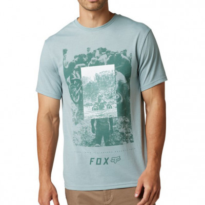 Triko Fox Aiming High Ss Tech Tee Gunmetal