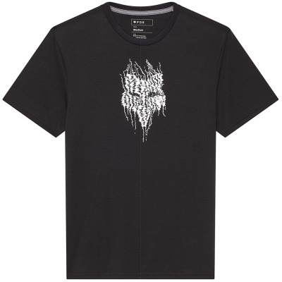 triko Fox Bark Ss Tech Tee Black