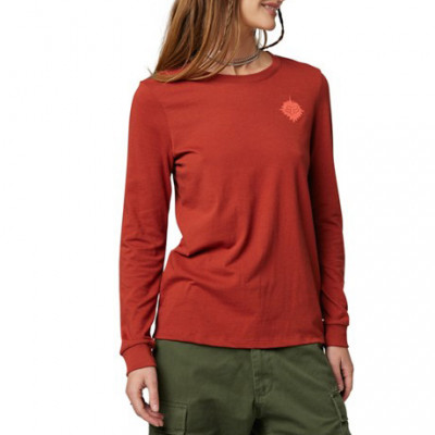 Triko Fox Coastal Blues Ls Tee Copper