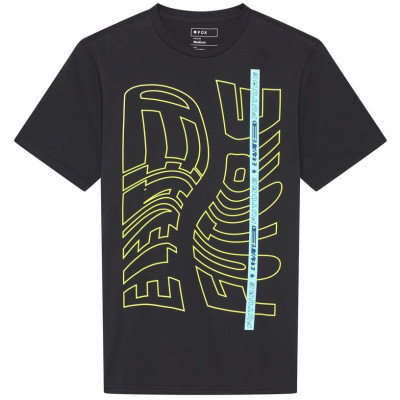 triko Fox Elevated Ss Prem Tee Black