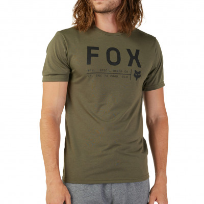 Triko Fox Non Stop Ss Tech Tee Olive Green