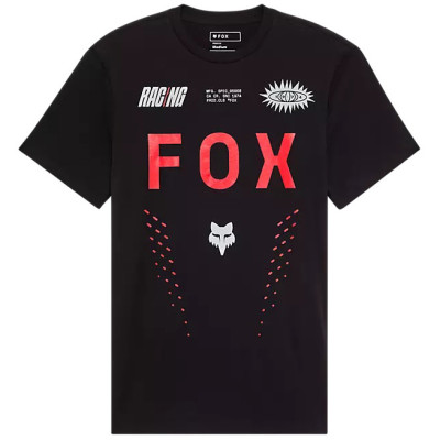 triko Fox Shield Ss Prem black