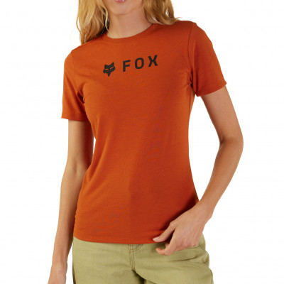 Triko Fox W Absolute Ss Tech Tee burnt orange