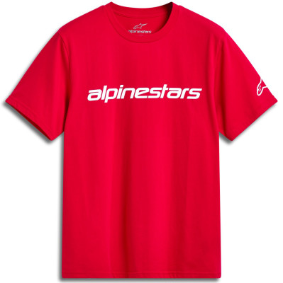 triko Alpinestars Linear Wordmark 2.0 CSF red/white