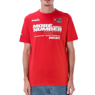 triko Marc Marquez More Then a Number World Champion red