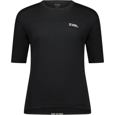 dámské triko Mons Royale Diversion merino bike jersey SS WMNS black