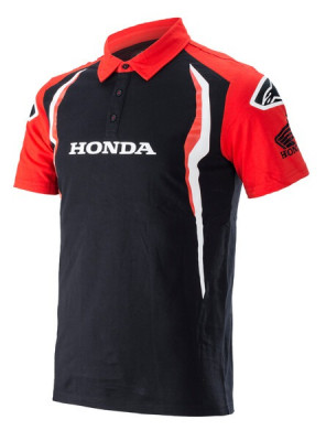 triko s límečkem Alpinestars Honda red/black