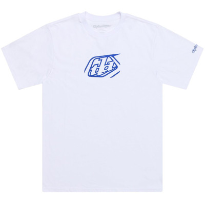 triko Troy Lee Designs Badge white