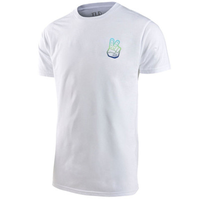 triko Troy Lee Designs Peace Out white/blue
