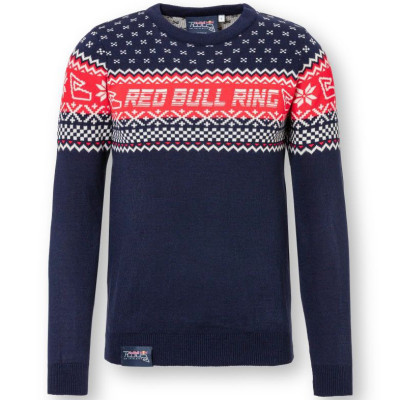 vánoční svetr Red Bull Ring blue/red