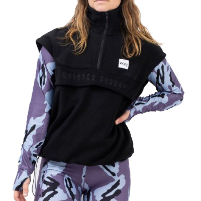 vesta Eivy Ball Fleece vest black