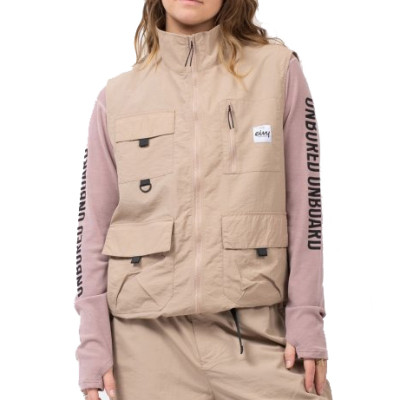vesta Eivy Windbreaker Utility vest sand